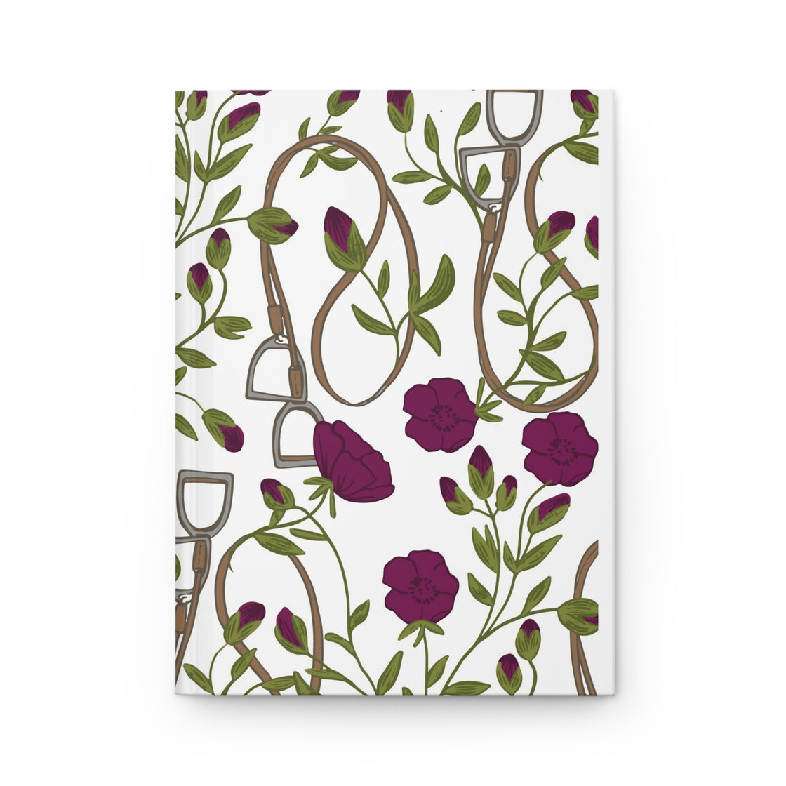 Floral Garden Hardcover Journal