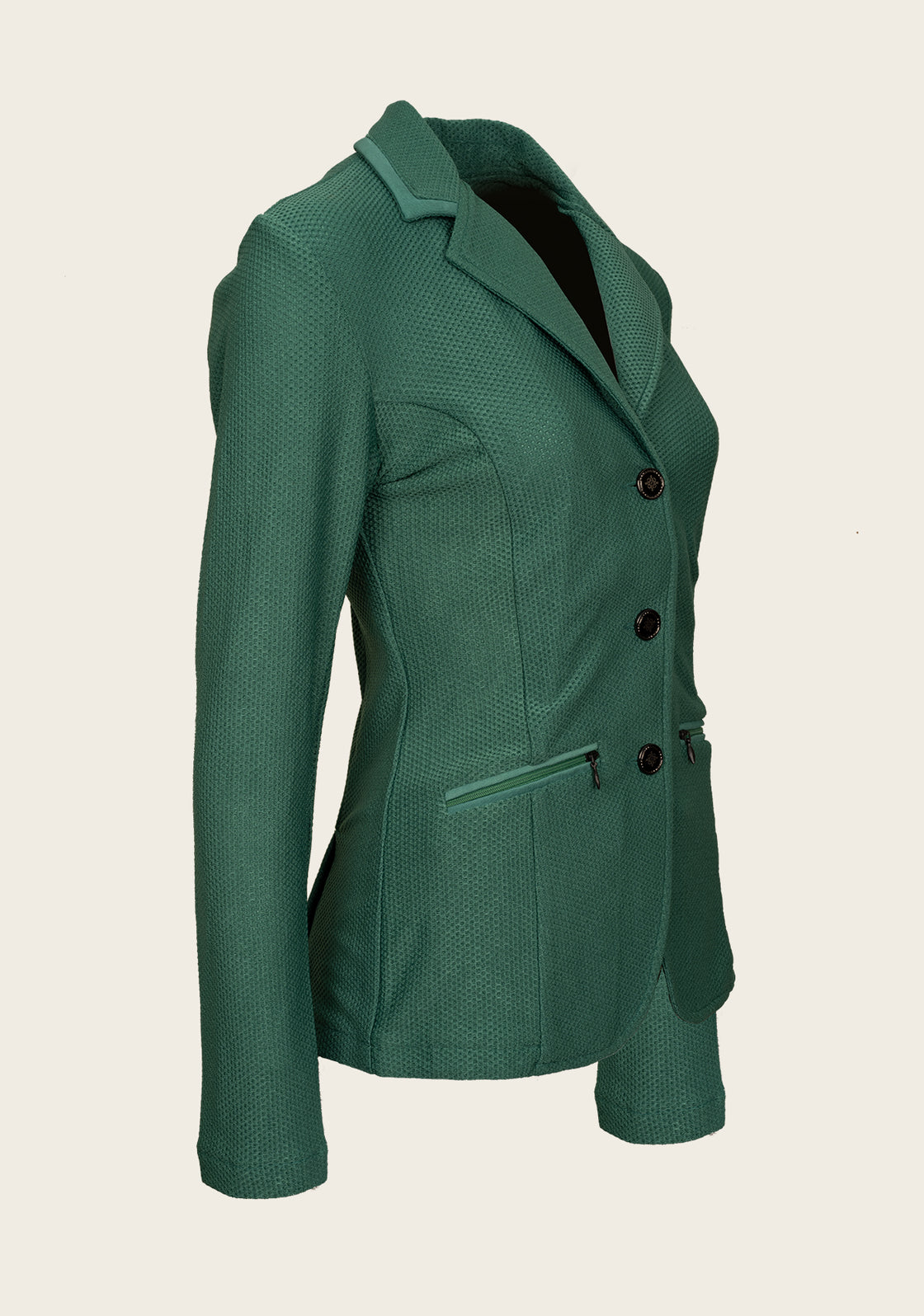 Kelly Green Mesh Show Jacket