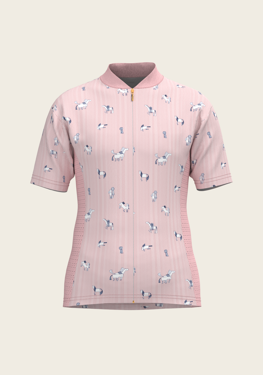 Stripes in Rose Children's Short Sleeve Shirt