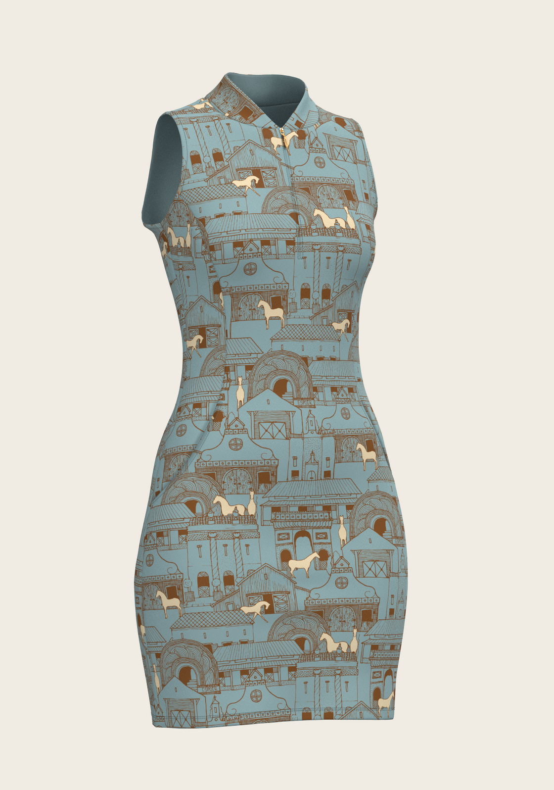 Horse Town Symphony Golf Dress