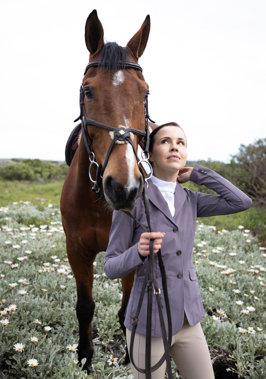 Lavender Poppy Seed Hunter Show Jacket
