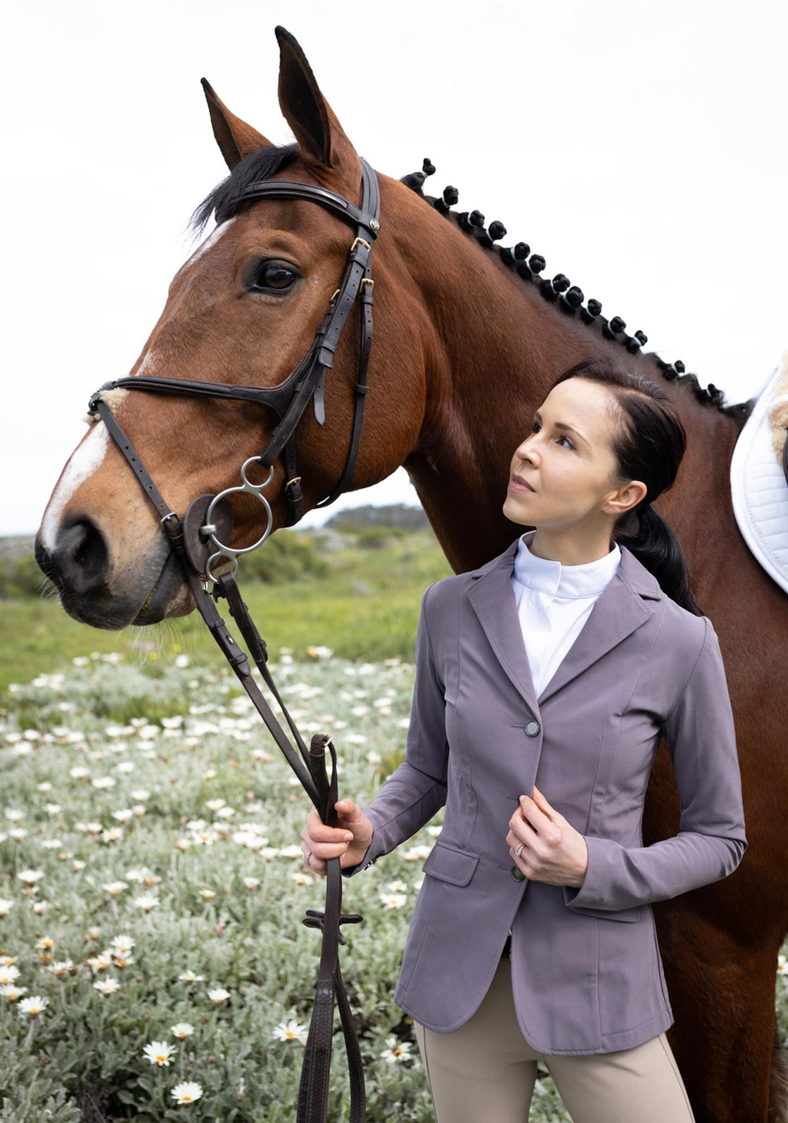 Lavender Poppy Seed Hunter Show Jacket