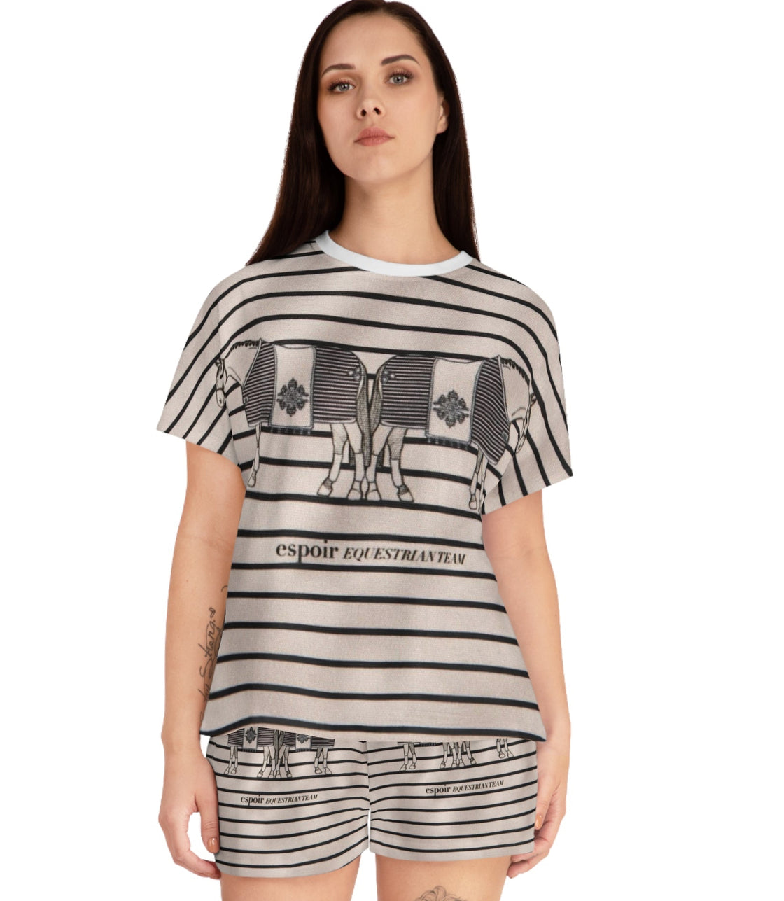 Equestrian Dreams Women's Short Pajama Set