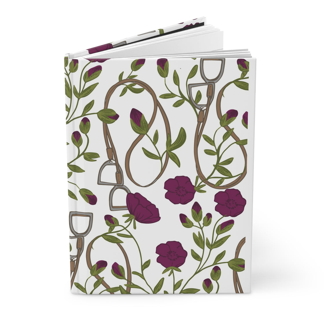Floral Garden Hardcover Journal
