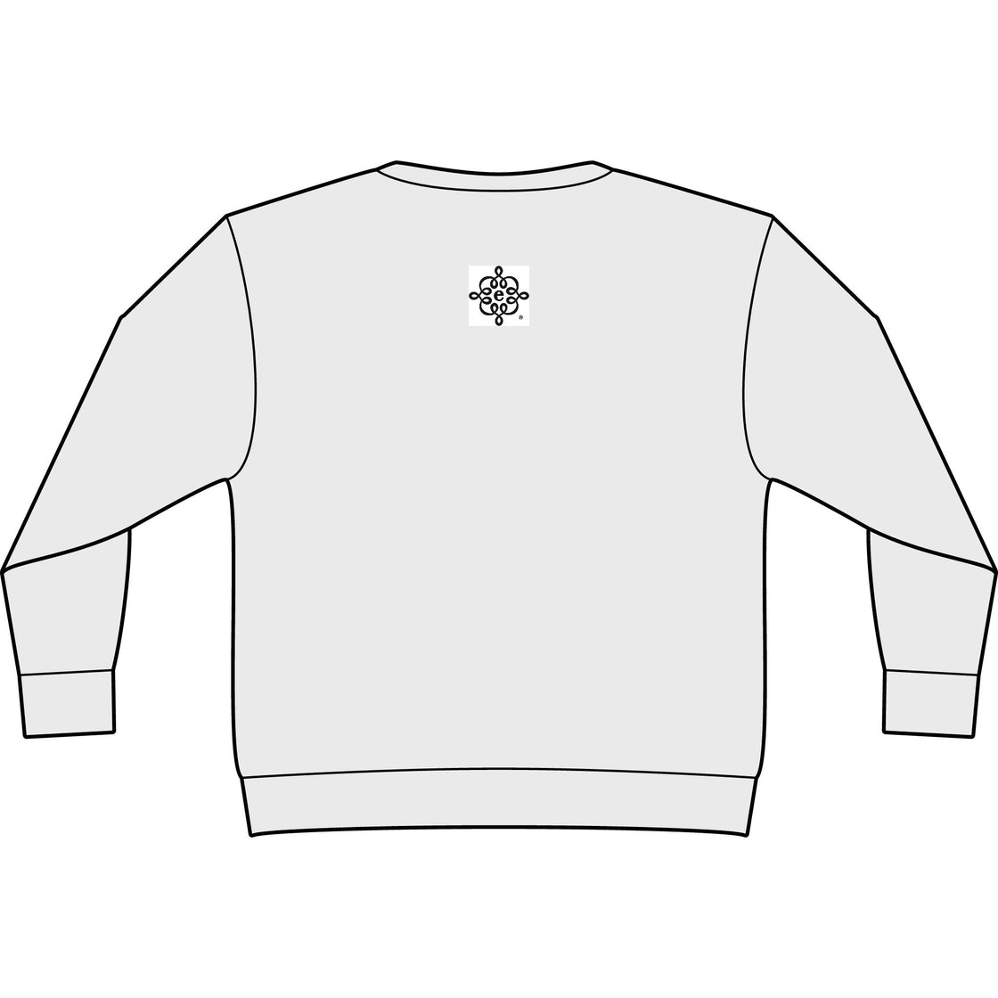 Espoir Vintage Olive Star Sweatshirt — Garment-Dyed Casual Crewneck