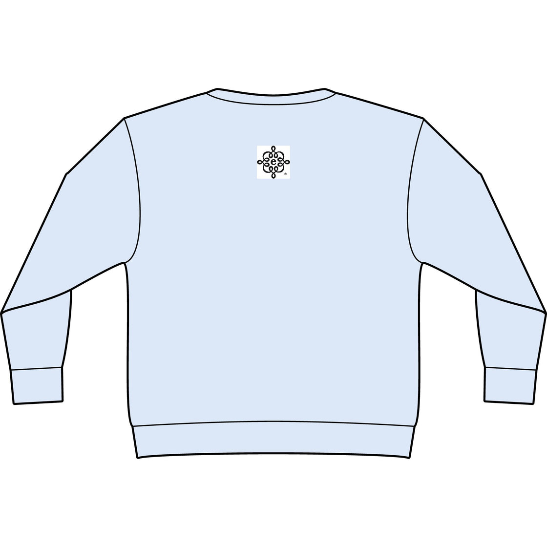 Espoir Vintage Olive Star Sweatshirt — Garment-Dyed Casual Crewneck