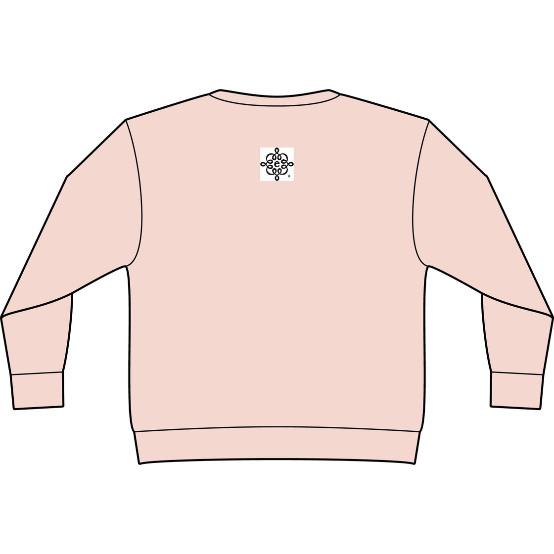 Espoir Vintage Olive Star Sweatshirt — Garment-Dyed Casual Crewneck