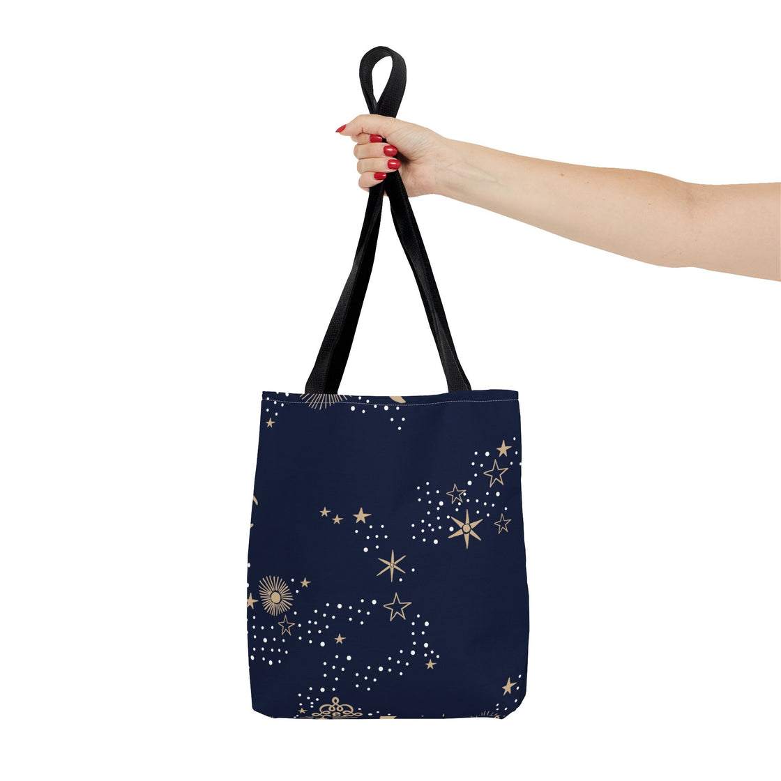 Moon and Stars Horse Tote Bag | Stylish Shopping Bag, Beach Carryall, Gift for Horse Lovers, Floral Print Purse, Everyday Use