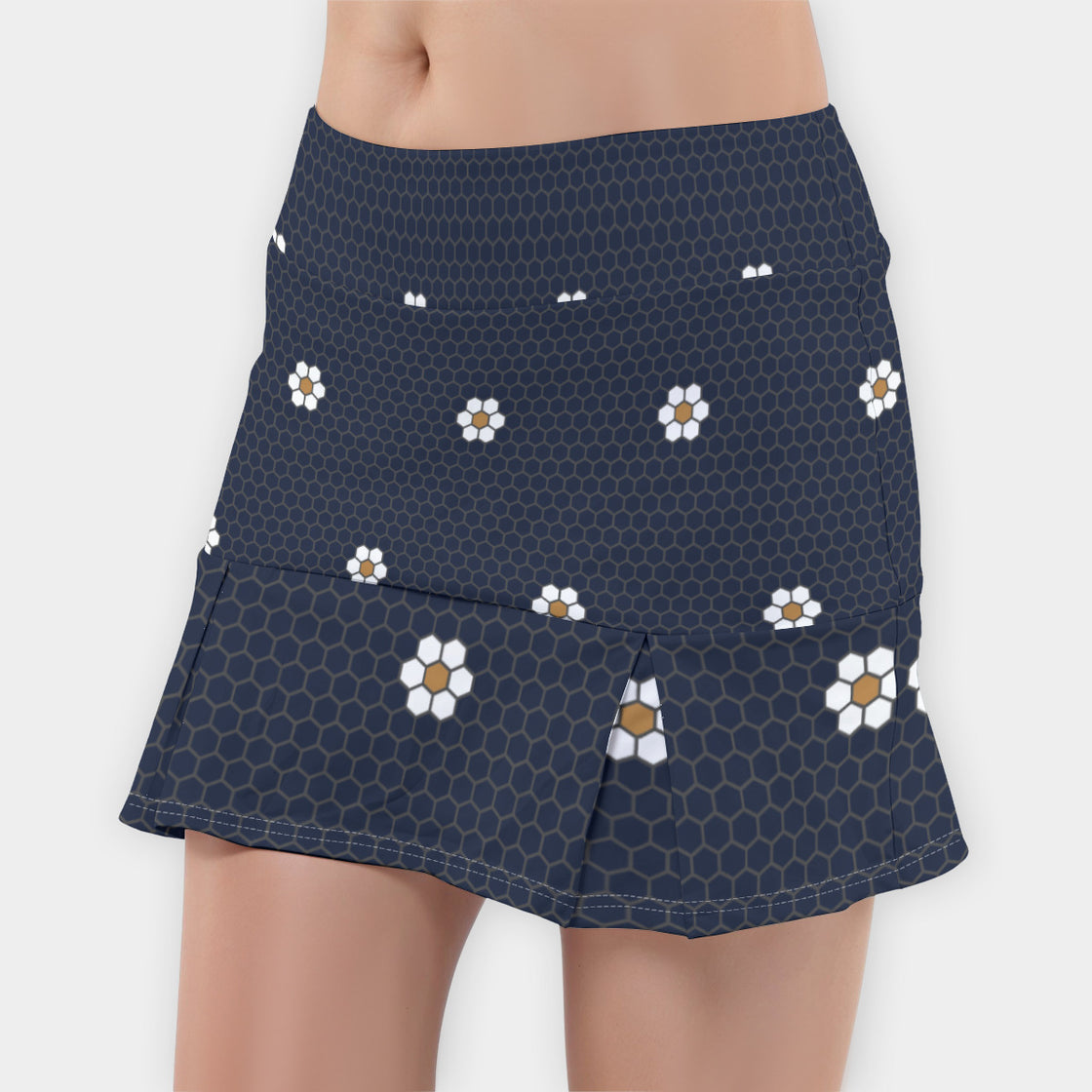 All-Over Print Women's  Active Skort With Inner Shorts