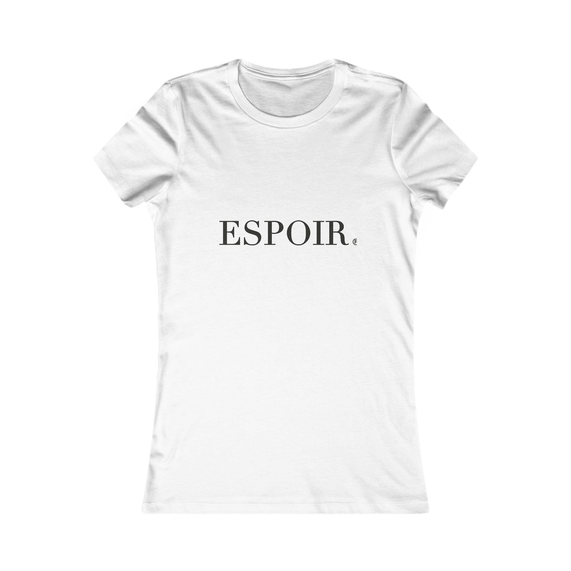ESPOIR Women's Favorite Tee - Uplifting Casual Shirt for Everyday Wear