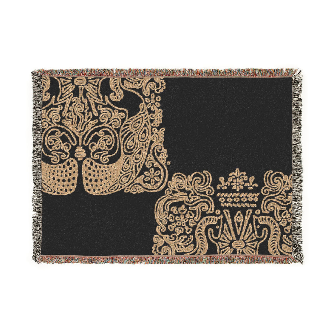 Elegant Woven Blanket - Luxurious Cozy Throw for Home Decor