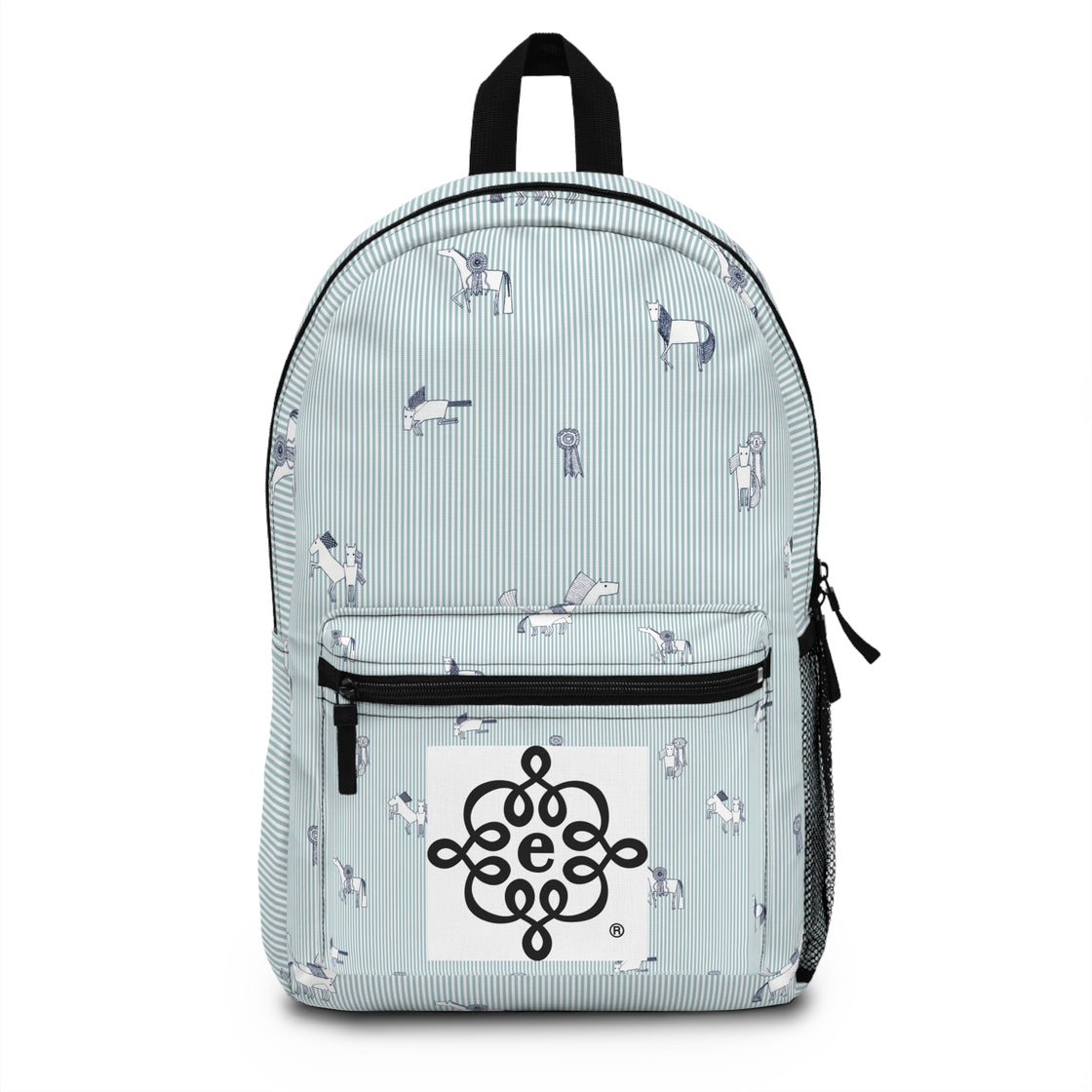 Espoir Blue Horse Backpack
