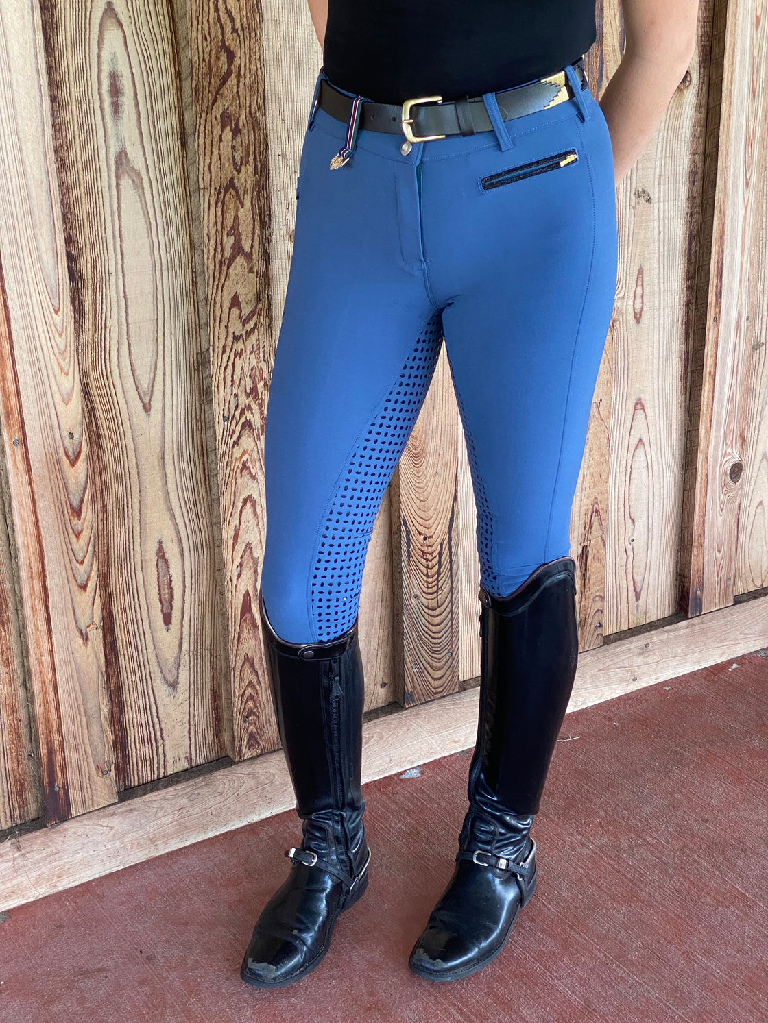 Inspire Full Seat High Waist Mid BlueCoolmax Breeches (Copy)