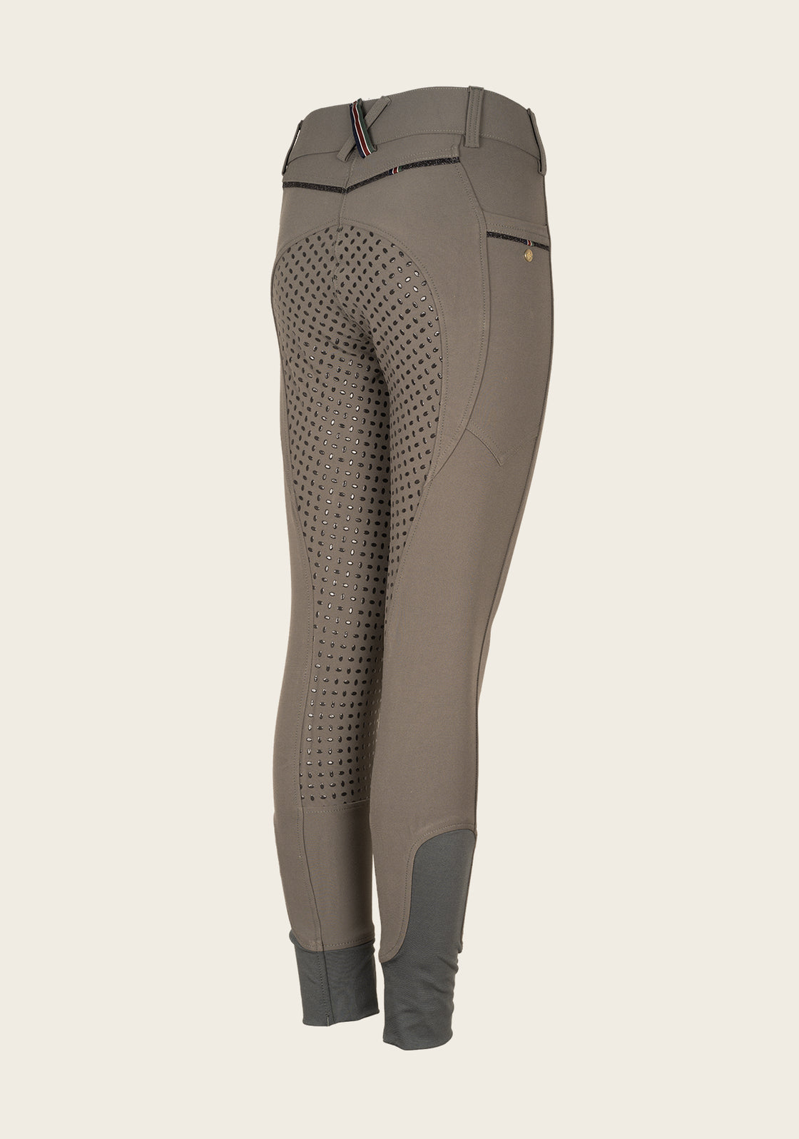 Inspire Full Seat High Waist Dusky Green Breeches