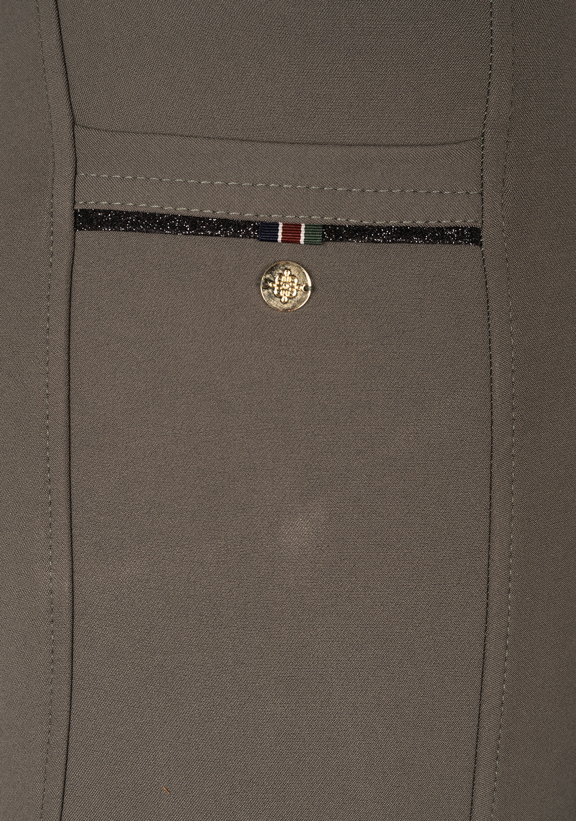 Inspire Full Seat High Waist Dusky Green Breeches