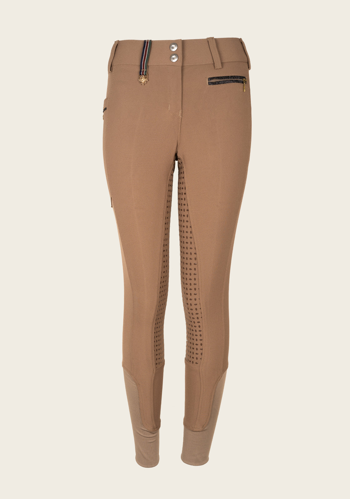 Inspire Full Seat High Waist Walnut Bamboo Breeches