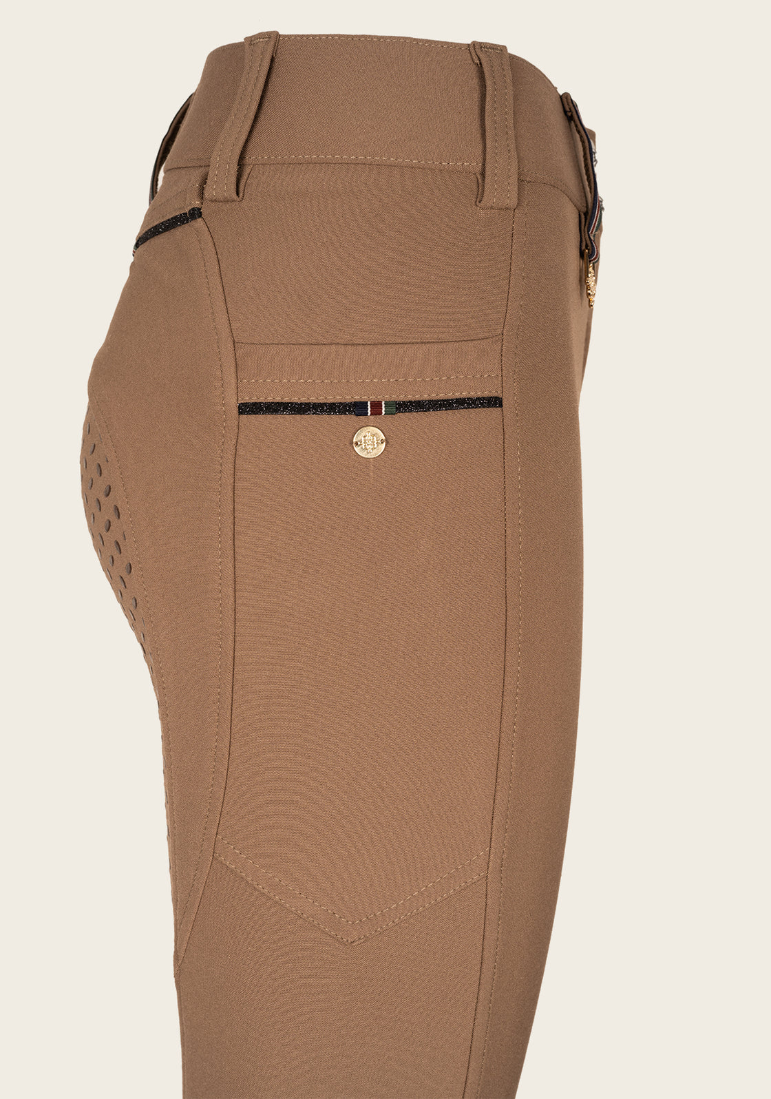 Inspire Full Seat High Waist Walnut Bamboo Breeches