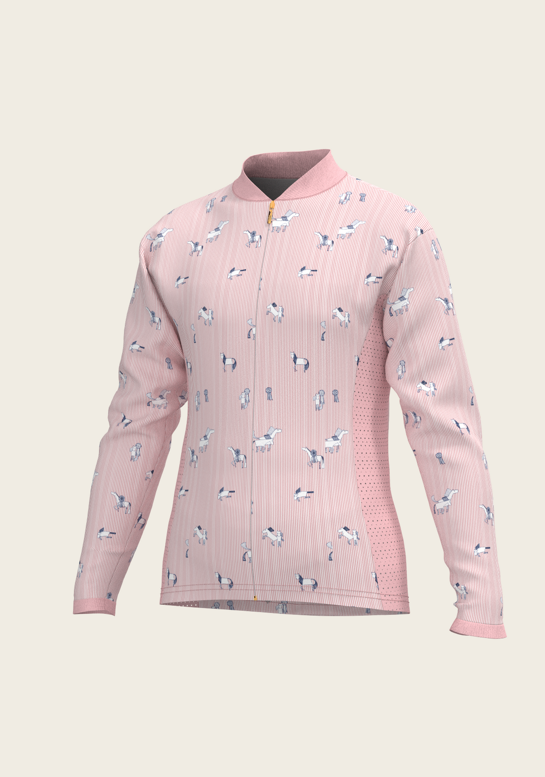 Stripes in Rose Children's Long Sleeve Shirt