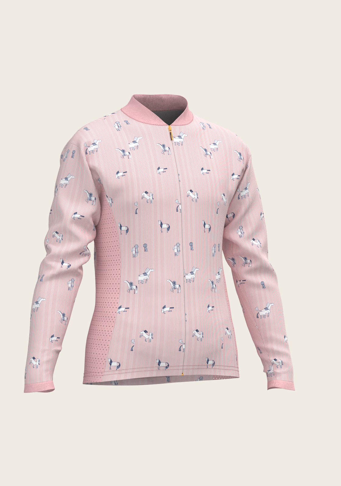 Stripes in Rose Children's Long Sleeve Shirt