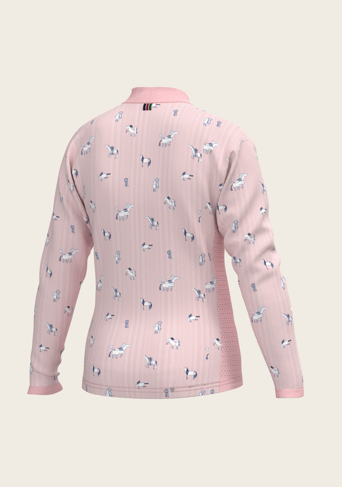 Stripes in Rose Children's Long Sleeve Shirt