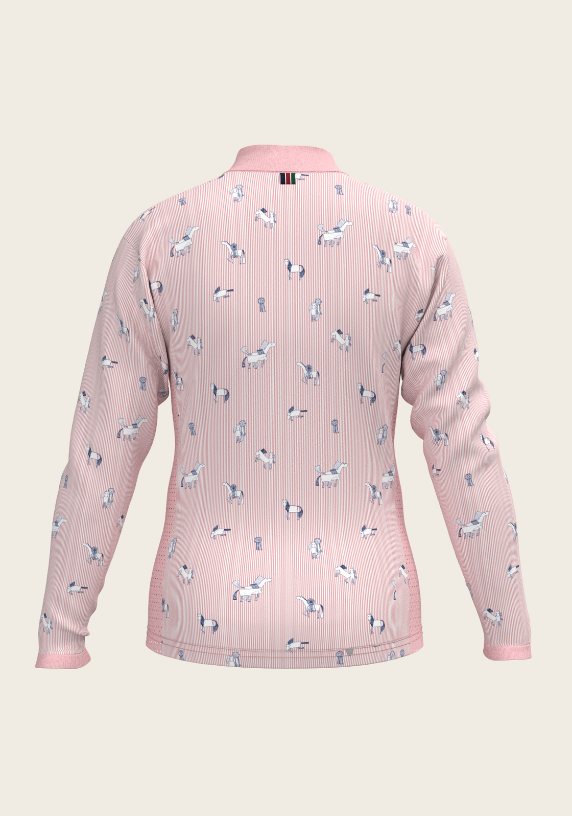 Stripes in Rose Children's Long Sleeve Shirt