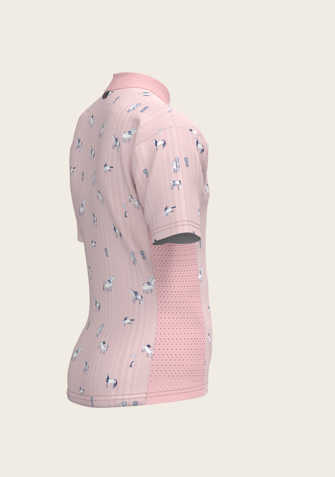 PRE ORDER • Stripes in Rose Children's Short Sleeve Shirt