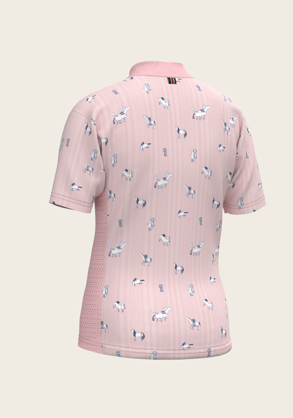 PRE ORDER • Stripes in Rose Children's Short Sleeve Shirt