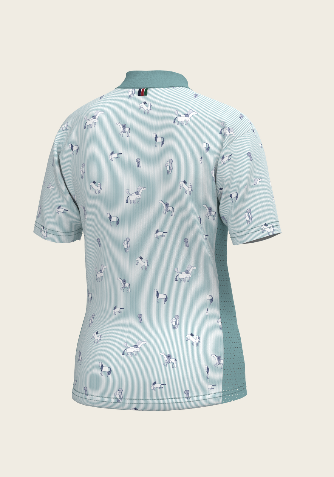 PRE ORDER • Stripes in Sky Blue Children's Short Sleeve Shirt