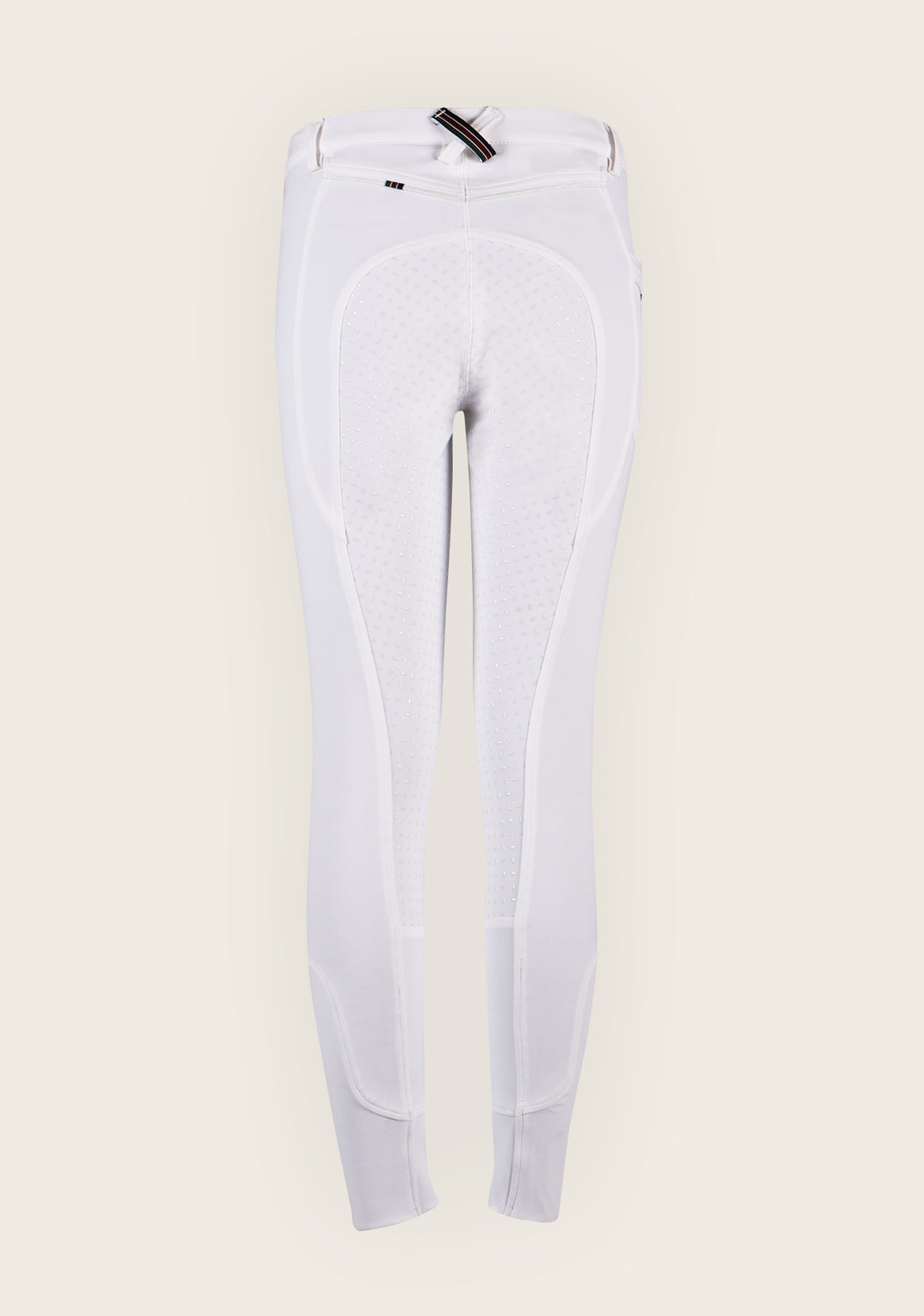 Inspire Full Seat High Waist White Coolmax Breeches