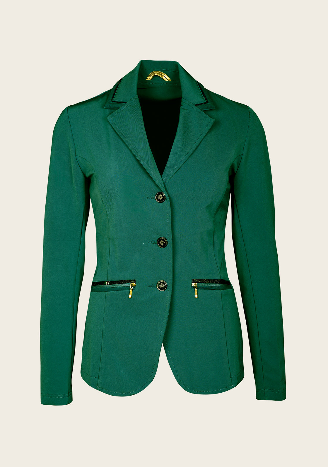 Green show jumping jacket discount