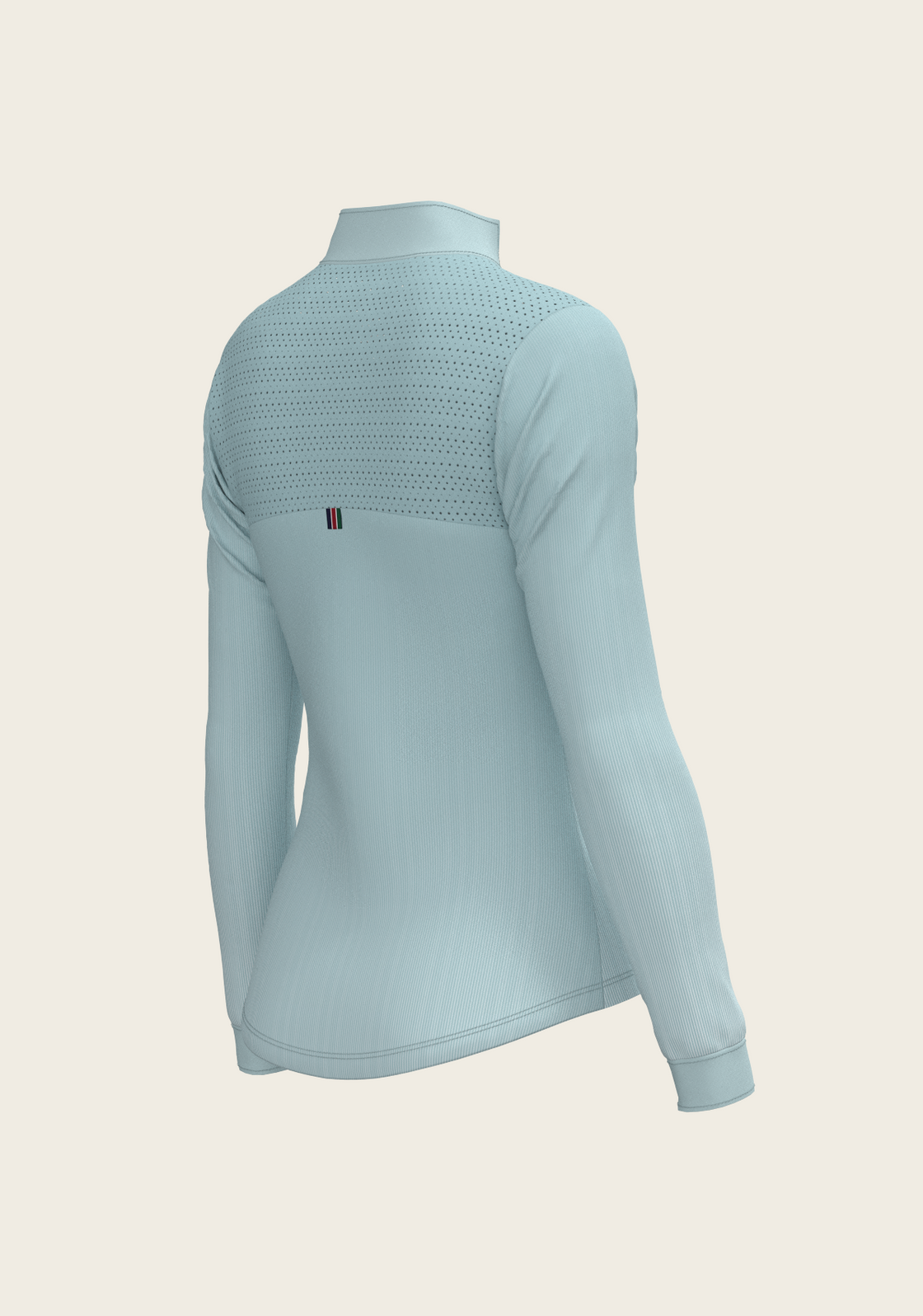 Stripes on Sky Blue Sport Sun Shirt