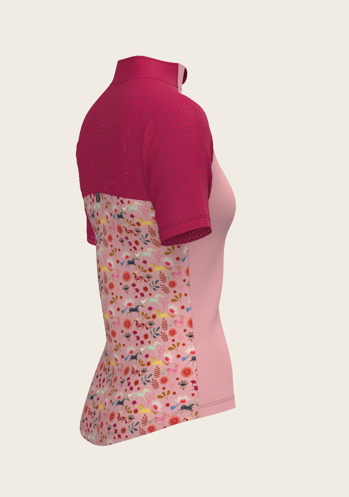 PRE ORDER • Bouquet on Rose Short Sleeve Sport Sun Shirt