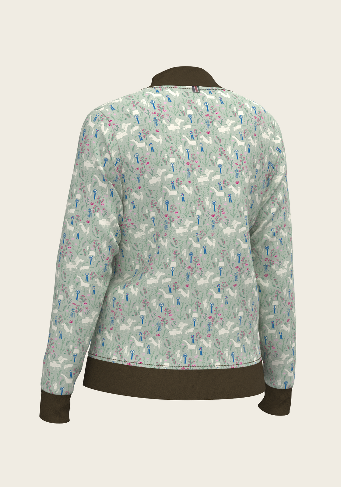  Grapeleaf Rosettes Reversible Jacket