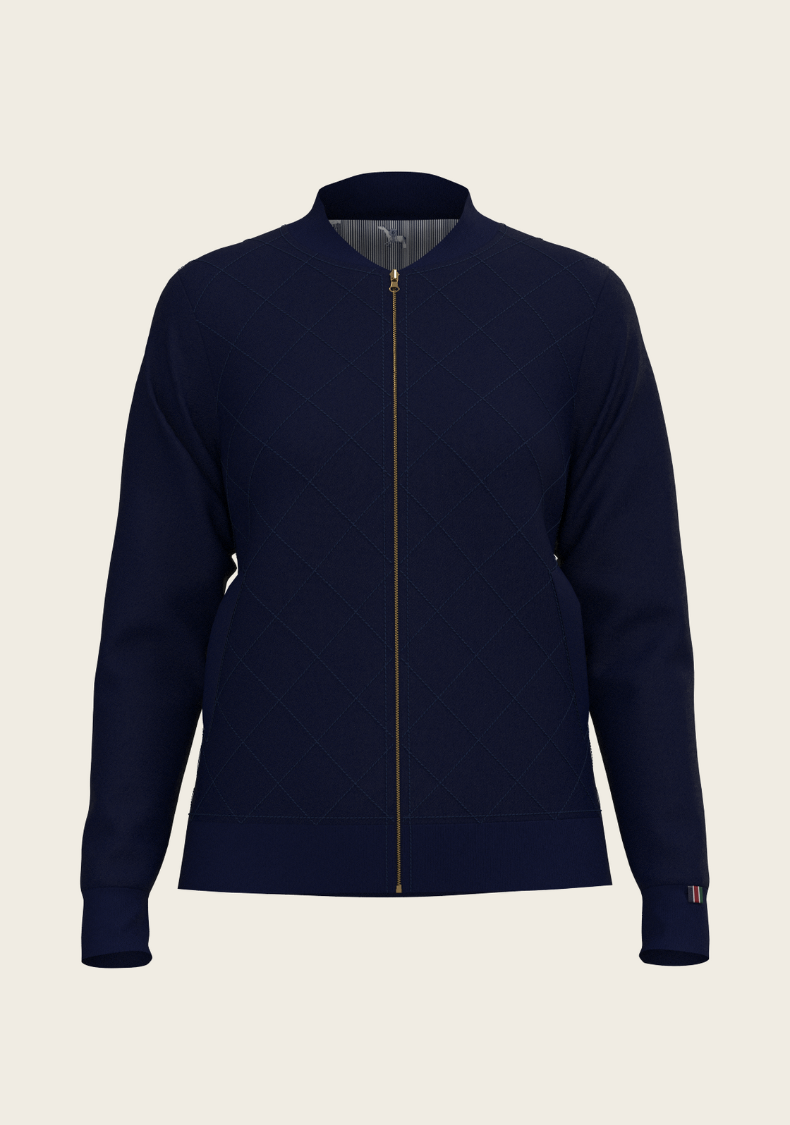  Navy Stripes Reversible Jacket