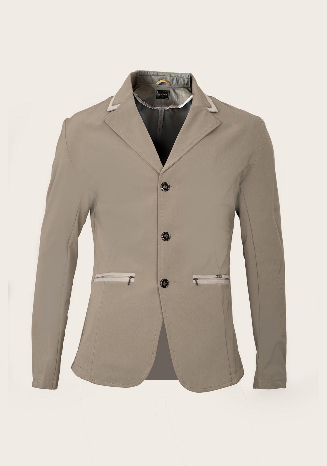 Mens Lightweight Show Jacket Grey – Espoir Equestrian
