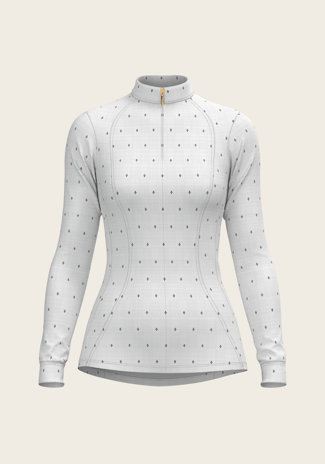 Mosaic 4 Dot Quarter Zip Sun Shirt