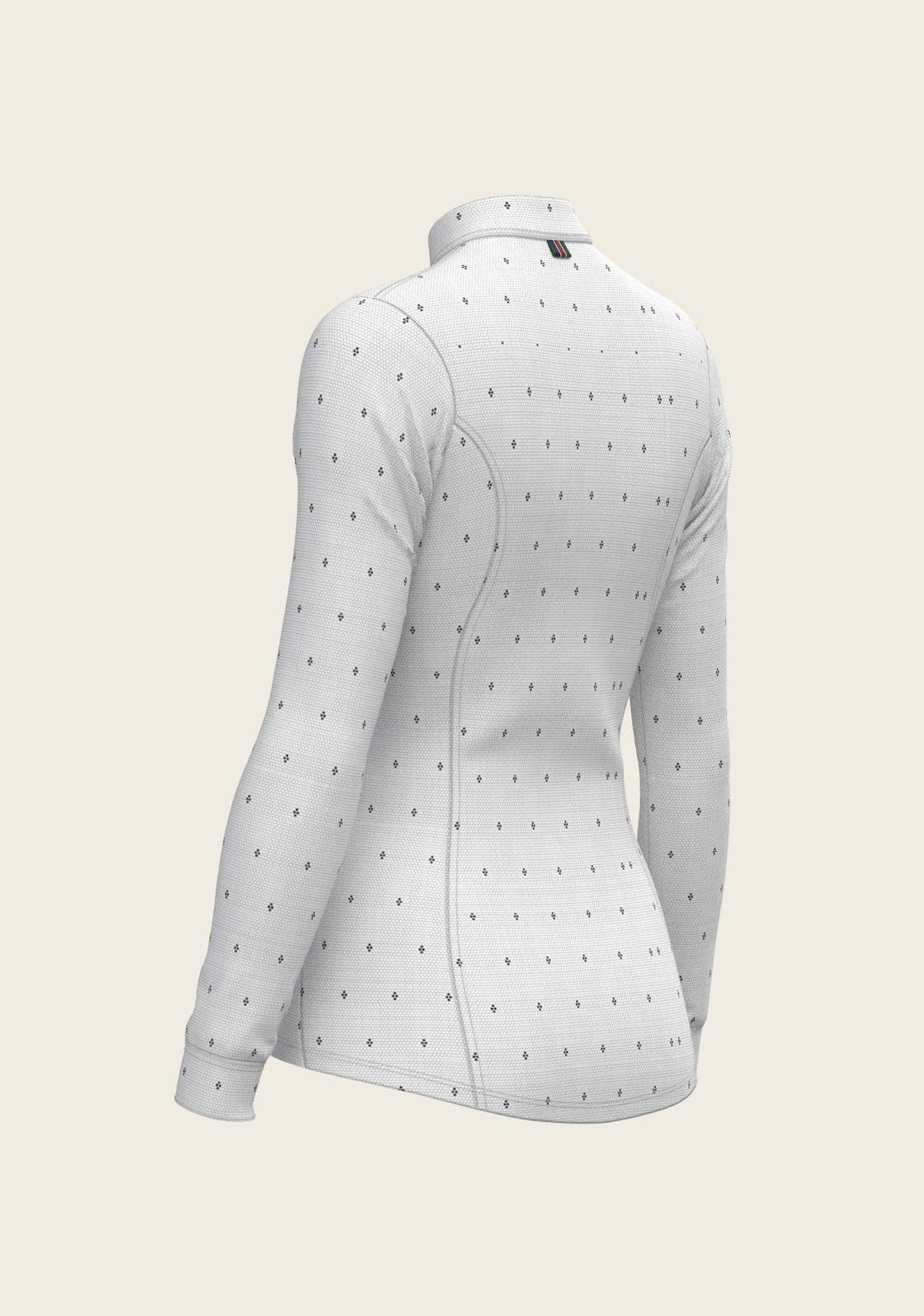 Mosaic 4 Dot Quarter Zip Sun Shirt