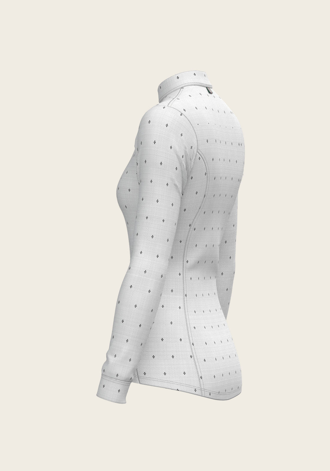 Mosaic 4 Dot Quarter Zip Sun Shirt