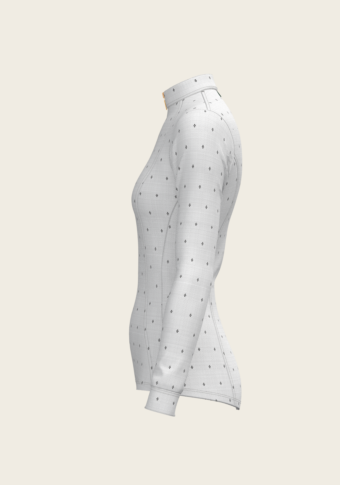 Mosaic 4 Dot Quarter Zip Sun Shirt