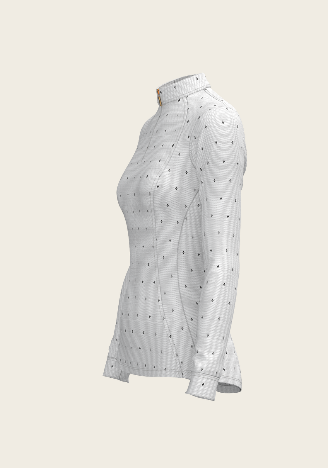 Mosaic 4 Dot Quarter Zip Sun Shirt