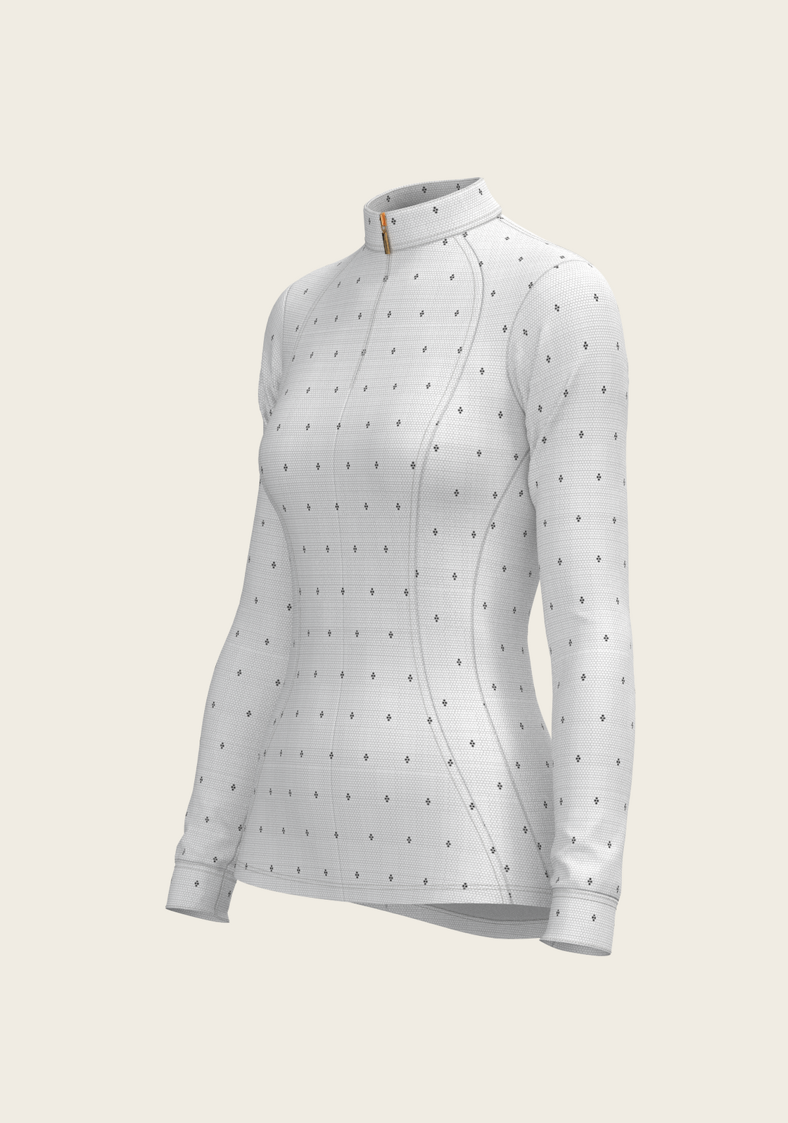 Mosaic 4 Dot Quarter Zip Sun Shirt