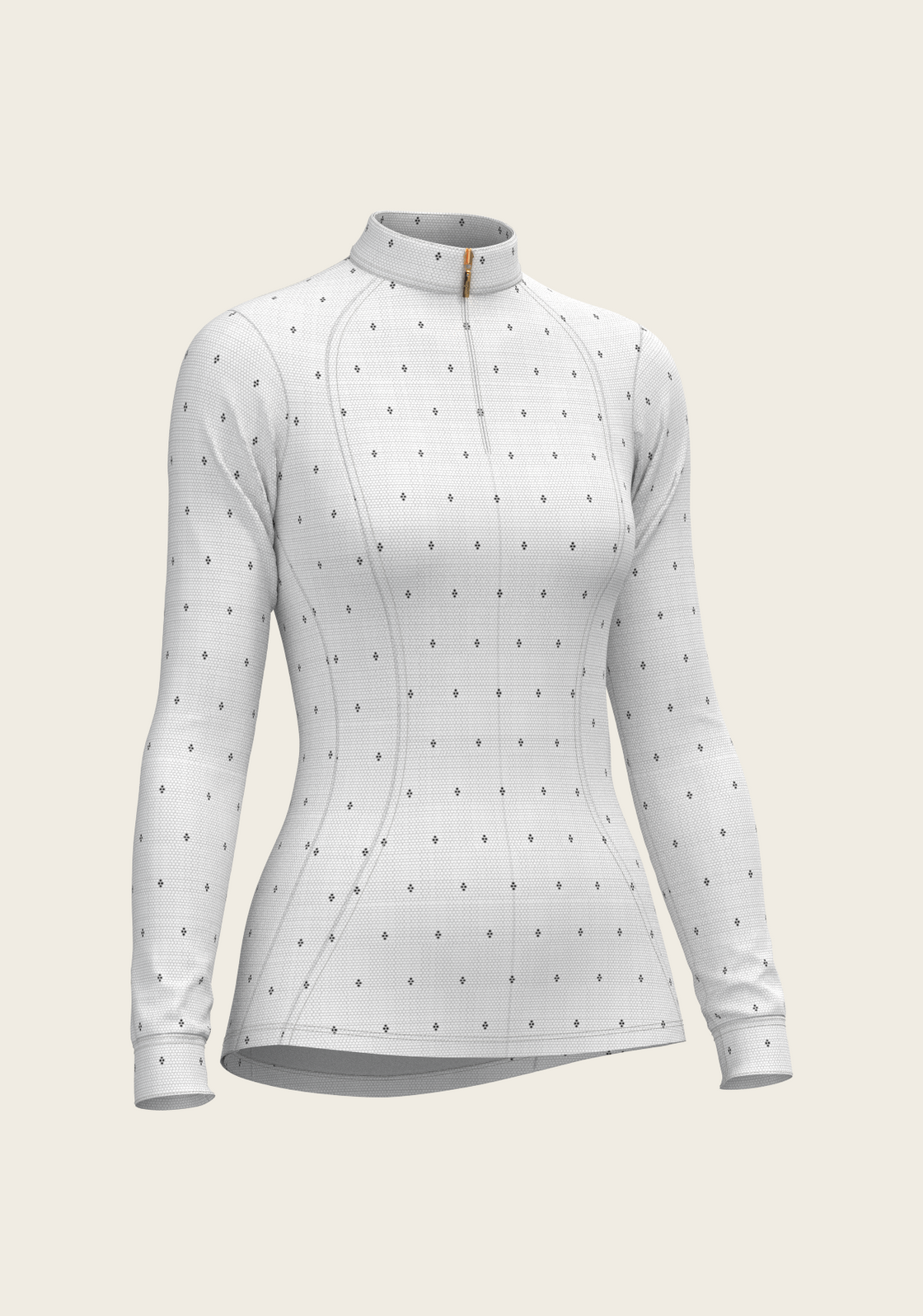 Mosaic 4 Dot Quarter Zip Sun Shirt