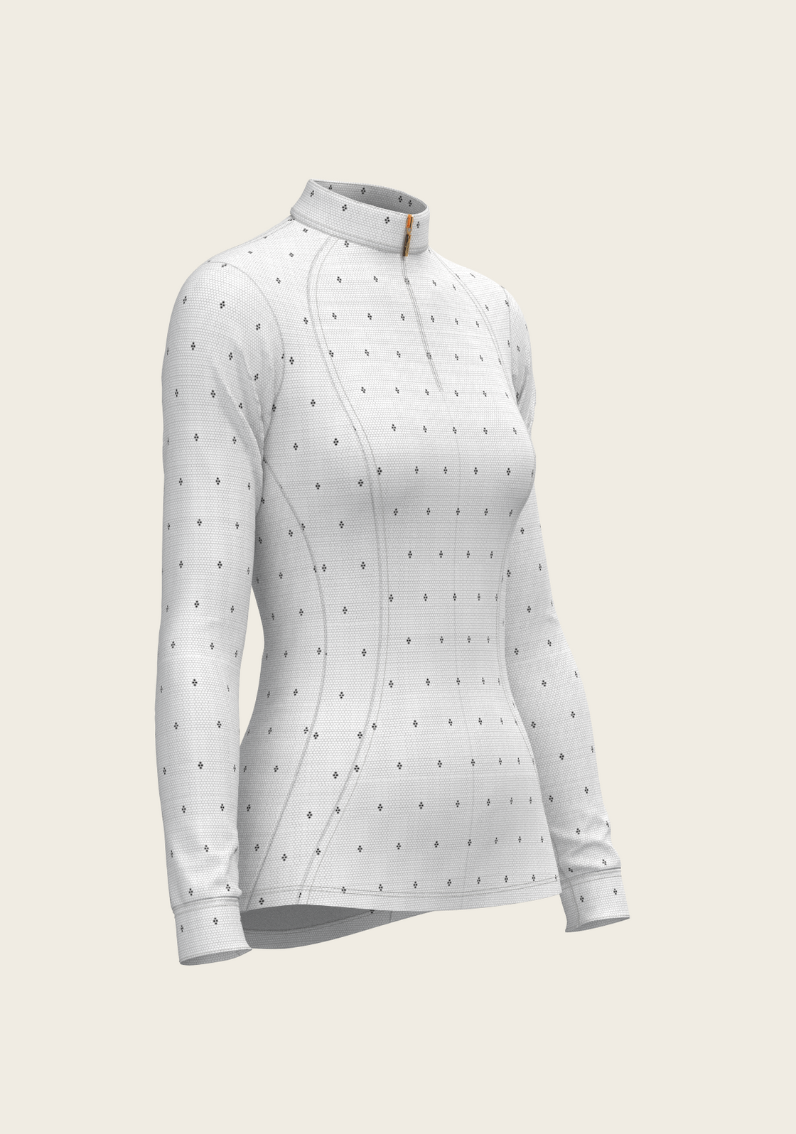 Mosaic 4 Dot Quarter Zip Sun Shirt