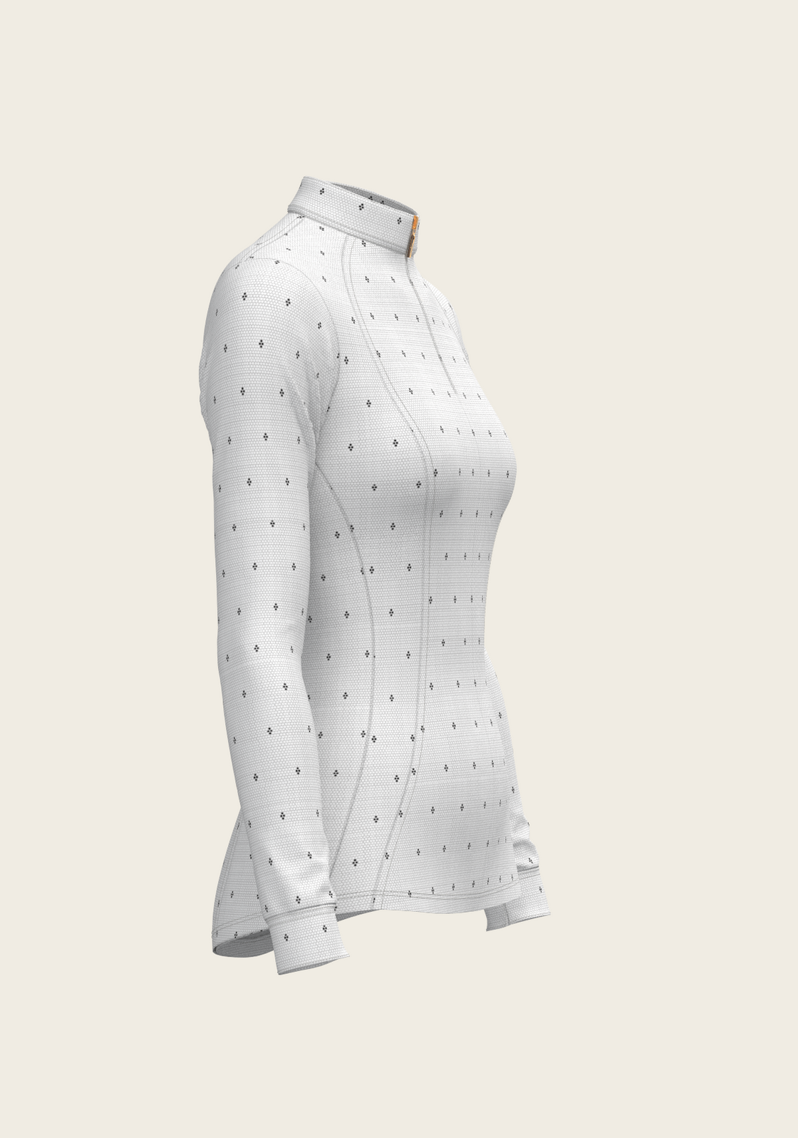 Mosaic 4 Dot Quarter Zip Sun Shirt