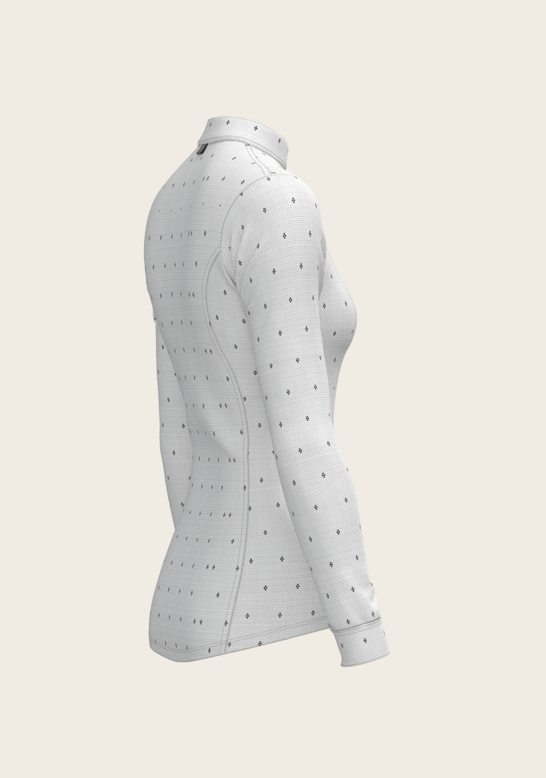 Mosaic 4 Dot Quarter Zip Sun Shirt