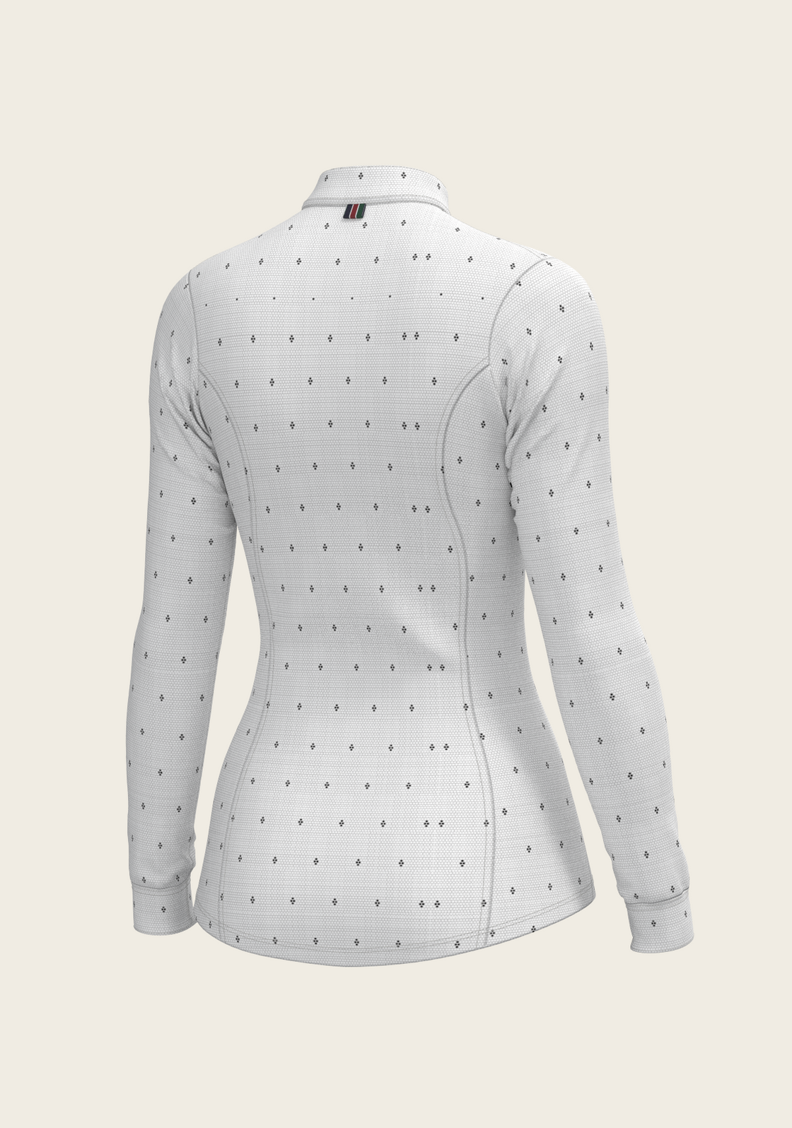 Mosaic 4 Dot Quarter Zip Sun Shirt