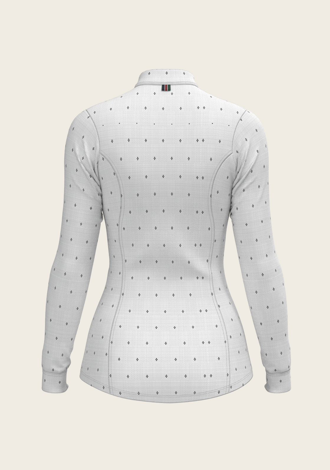 Mosaic 4 Dot Quarter Zip Sun Shirt