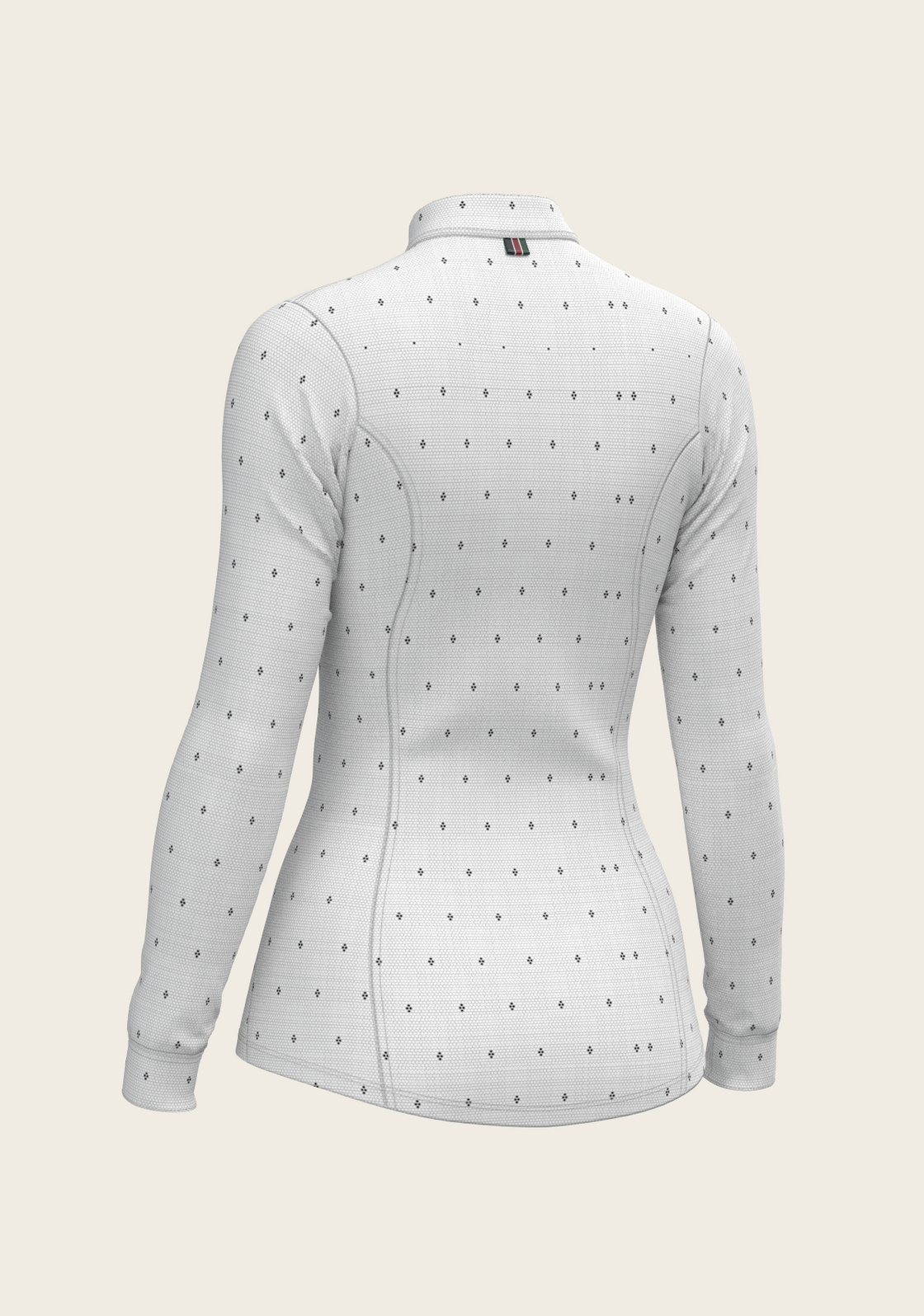 Mosaic 4 Dot Quarter Zip Sun Shirt