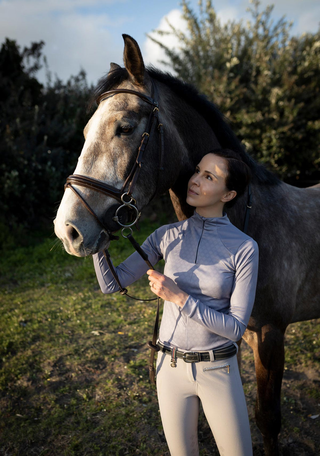Lilac Sport Sun Shirt