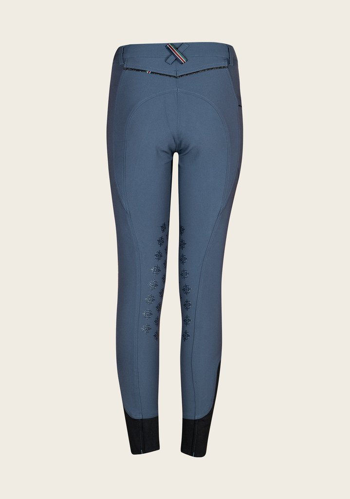 Espoir Inspire Full Seat Smokey Blue Bamboo Breeches